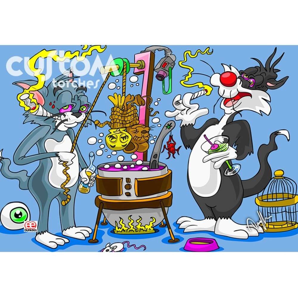 Custom Torches Nano Torch Dunkees Got Em - Gold - 03