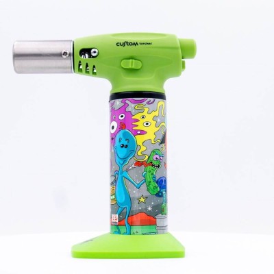 Custom Torches Nano Torch Dunkees Pickle Fun - Green - 01