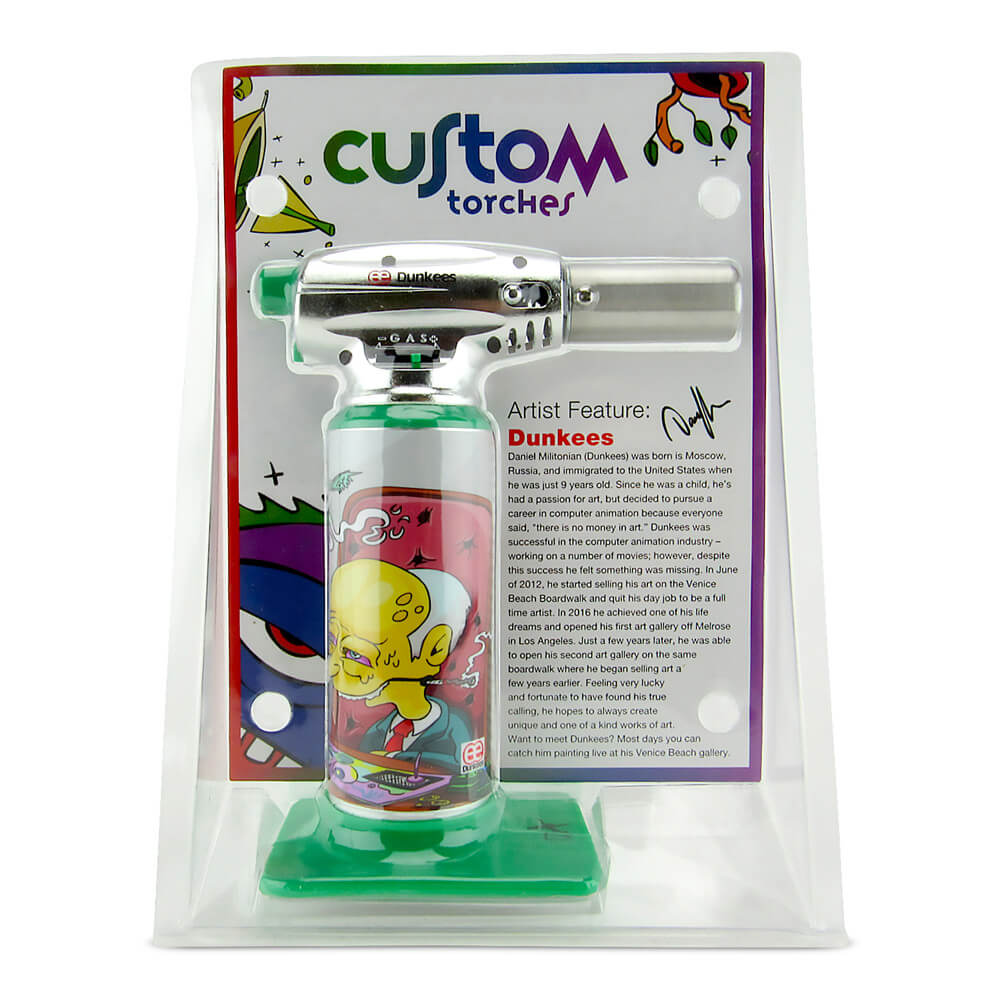 Custom Torches Dunkees Meltdown - Green - 01