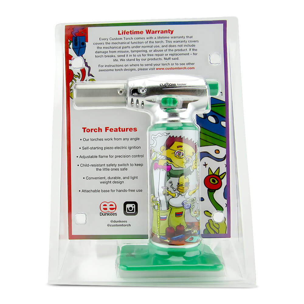 Custom Torches Dunkees Meltdown - Green - 02
