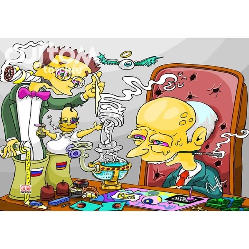 Custom Torches Meltdown Dunkees Artwork