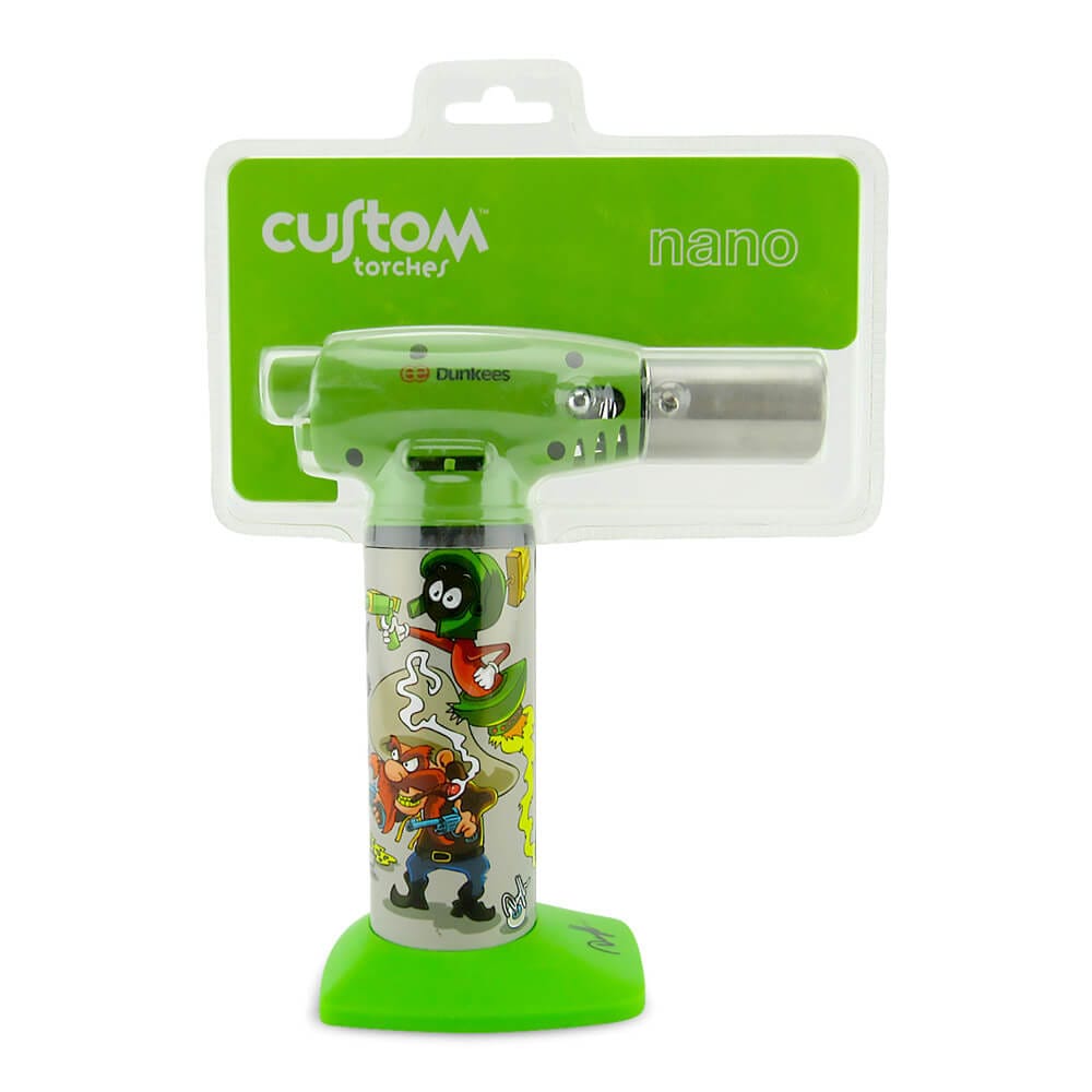 Custom Torches Nano Torch Hold Up - Green - 01
