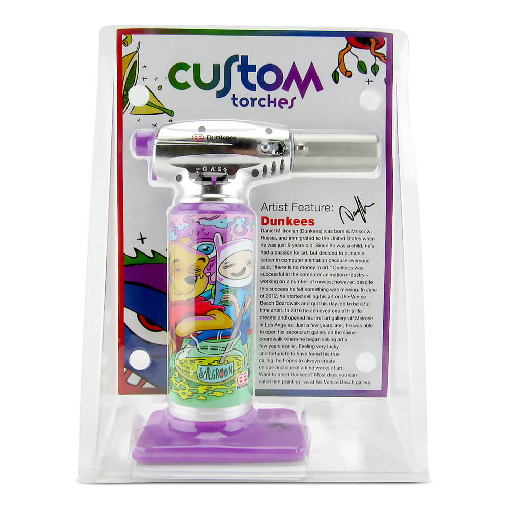 Custom Torches Dunkees Pooh'd Adventure - Purple - 01