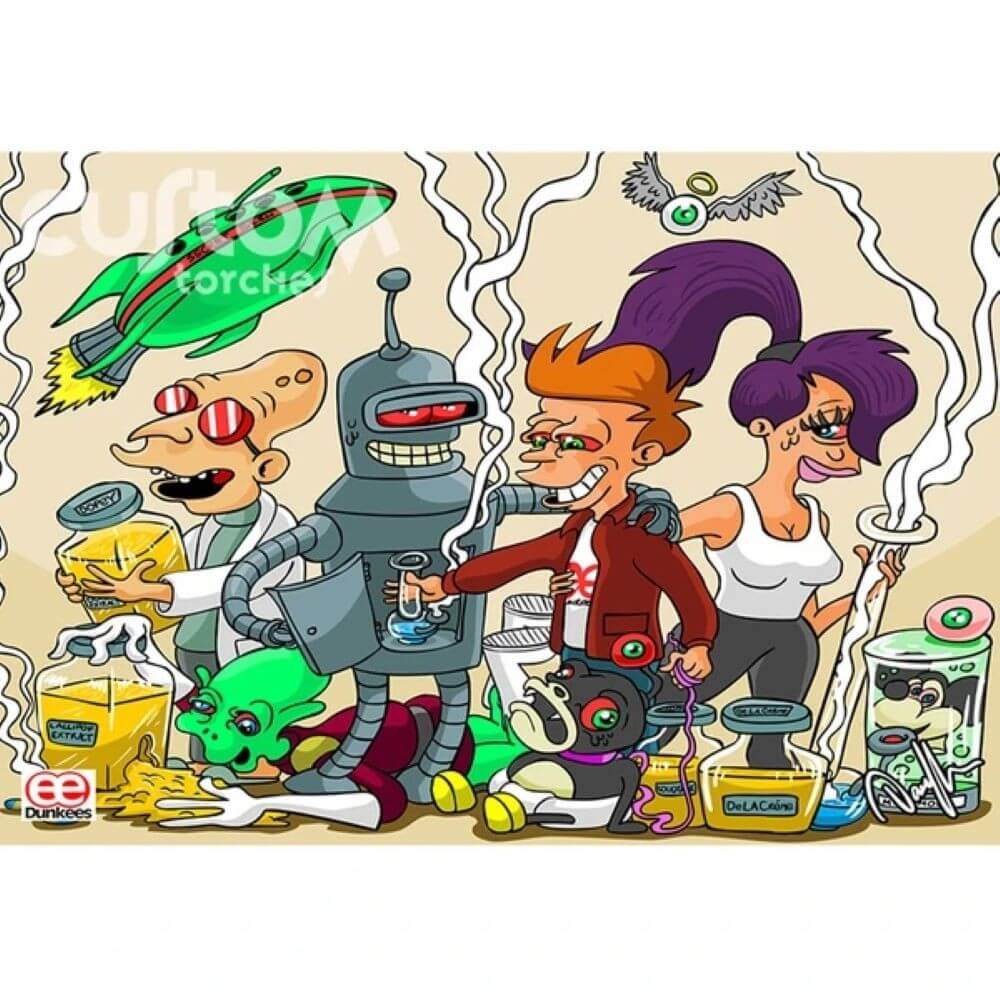 Custom Torches Special Delivery Dunkees Artwork