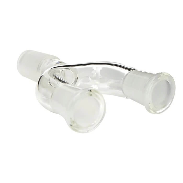 Double Bowl Attachment - 18mm Male to Double 14mm Female - 02