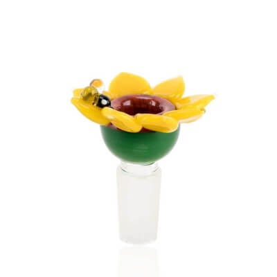 Empire Glassworks Male Bowl Sunflower - 01