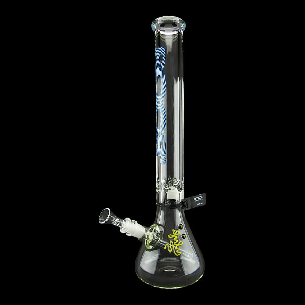 Roor Classic Beaker 18 Inch Bong 50mm X 9mm Too Blue 08
