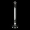 ROOR Tech 18" Mini Clear Fixed 45mm x 5mm Straight Water Pipe - 03