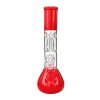 Straight Neck Double Chamber Dome Perc Beaker Water Pipe - 03