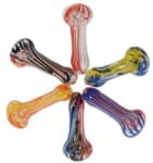 420º Below | Swirl Spoon Mini Hand Pipe - 2-3" - 1pc | Pocket-Sized Colorful Delight