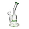 USA 6.5" Honeycomb Mini Oil Rig - 14mm - 01