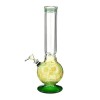 USA Straight Neck Raked Glass Egg Water Pipe w/ Ice Catcher - 02