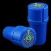 Medtainer "It's 4:20 Somewhere" Storage w/ Grinder - Blue