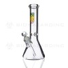 Bio Hazard 12" Beaker Water Pipe - Rasta - 02