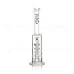 Bio Hazrard | 13″ 9mm Thick Stemless “Mini Bong Perc” Water Pipe – Black | Perfectly Portable and Super Durable