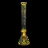 ROOR 18" Beaker Color Changing Water Pipe Silver Fumed - 07