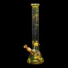ROOR 18" Beaker Color Changing Water Pipe Silver Fumed - 08