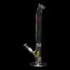 ROOR Classic 18" Straight Tube Bent Neck "Rasta Outline" 01