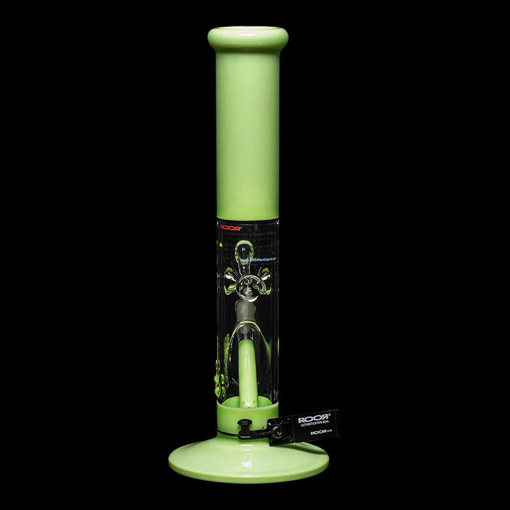 ROOR Classic 18" Color Straight Tube 50x5mm "Milky Green" 03