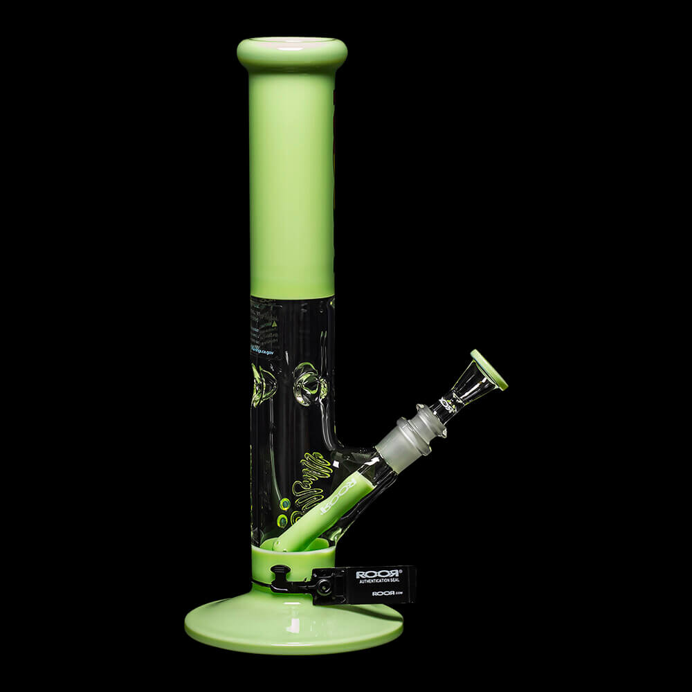 ROOR Classic 18" Color Straight Tube 50x5mm "Milky Green" 05