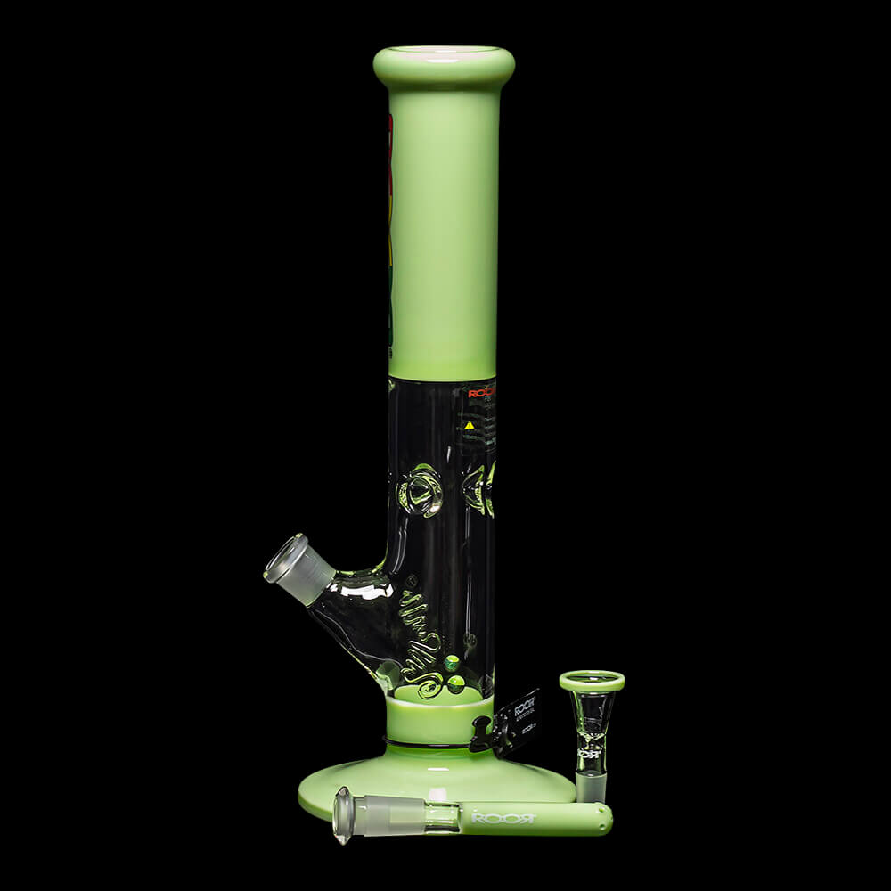 ROOR Classic 18" Color Straight Tube 50x5mm "Milky Green" 09