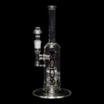 ROOR Tech | 12? Fixed Stemless Bubbler ? Black | Elevate Your Smoking Experience with Ultimate Diffusion