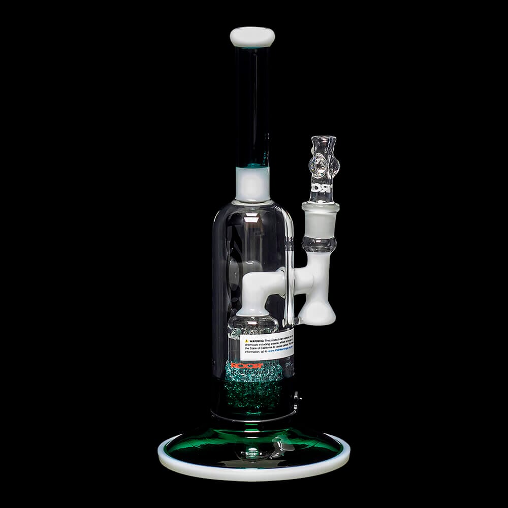 ROOR Tech 12″ Fixed Stemless Bubbler – Jade & White 04