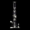 ROOR Tech 17" Double 4-Arm Tree Perc Beaker Water Pipe - 09