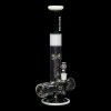 ROOR Tech 18" Inline Bong "Smokey Grey & White" 08
