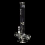 ROOR Tech | 18" Inline Water Pipe - White | Elevate Your Percolation Game