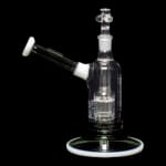 ROOR Tech | Fixed Stem 8" 10-Arm Tree Bubbler - Gray & White | Elevate Your Bubbling Game with Precision and Style