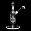 ROOR Tech Fixed 8" 10-Arm Tree Bubbler - Smoking Gray & White - 04