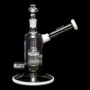 ROOR Tech Fixed 8" 10-Arm Tree Bubbler - Smoking Gray & White - 05