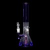 ROOR Tech Mini 14" Fixed Stem Beaker - Blue & Clear - 01