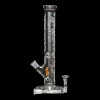 ROOR Custom 14" Water Pipe "Aztec" Sandblasted & Flame Polish - 09