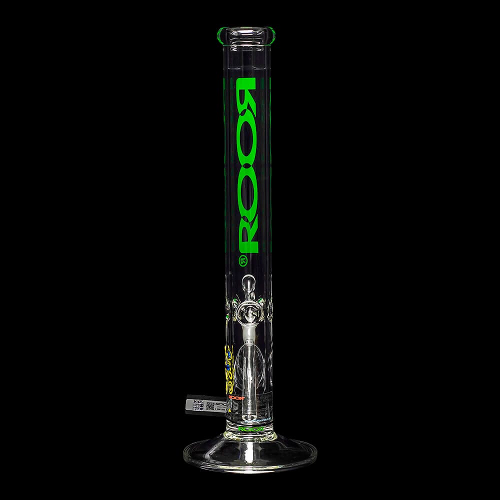 ROOR Classic 18" Straight Water Pipe 50x7mm "Green" 03