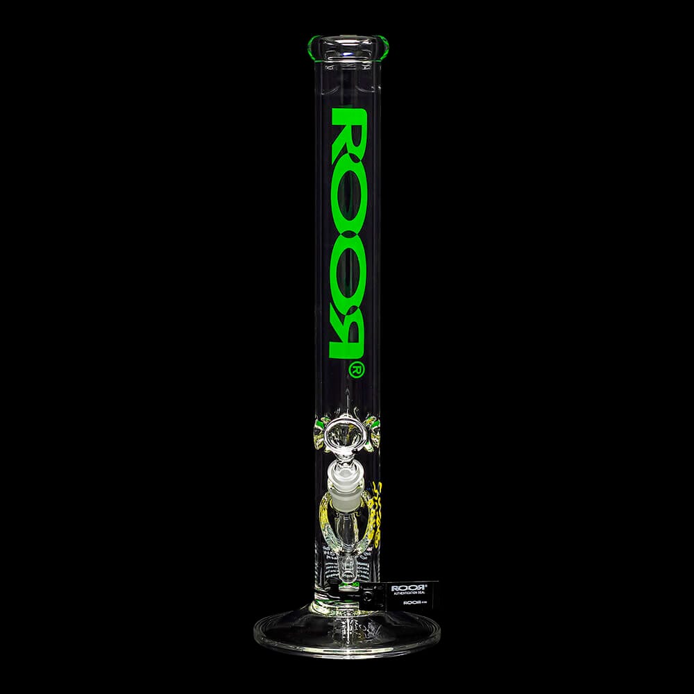 ROOR Classic 18" Straight Water Pipe 50x7mm "Green" 07