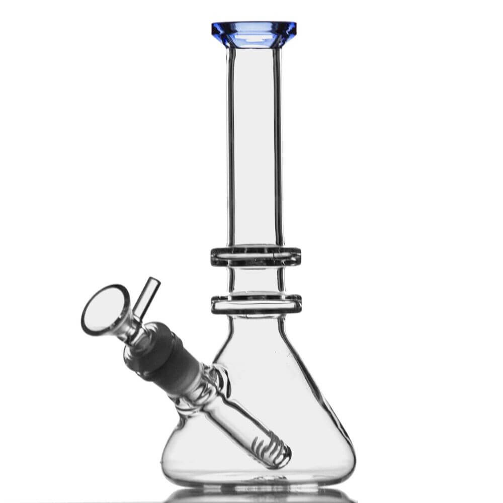 8″ Double Ring Beaker Water Pipe