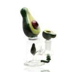 Empire Glassworks | Avocadope Mini Water Pipe - Fun Freshness for Your Sessions