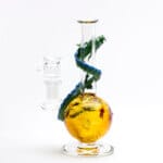 Empire Glassworks | Dragon Sphere Mini Water Pipe | Themed Perfection for Your Collection!