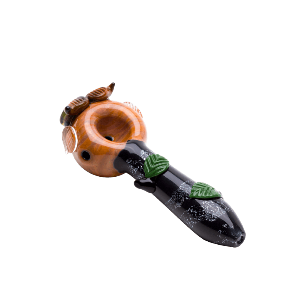Empire Glassworks Owl Hand Pipe 02