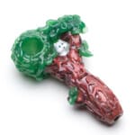 Empire Glassworks | Squirrel's Nest Hand Pipe - Spoon | A Whimsical Forest Retreat