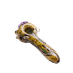Empire Glassworks | Viola Butterfly Hand Pipe - Exquisite Handmade Art Piece | Elevate Your Smoking Experience