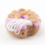 Empire Glassworks | Pink Donut Bite Me Hand Pipe | Scrumptious Glass Art with a Cheeky Twist