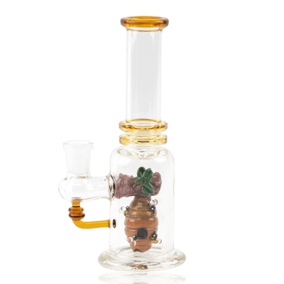 Empire Glassworks Save The Bees Mini Water Pipe 01