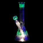 Chameleon Glass | Terrestrial Series Color Change UV Water Pipe – Beaker | Dive Into A World of Color and Light