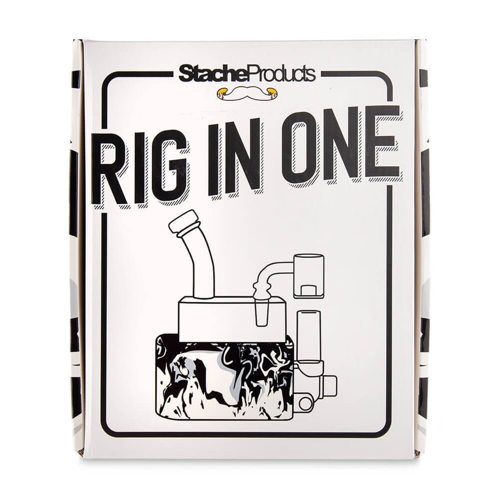 Stache Products RIO "Rig in One" Portable Dab Rig - Black Mix 02