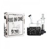 Stache Products RIO "Rig in One" Portable Dab Rig - Black Mix 05