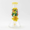 Empire Glassworks Baby Beaker - Spring Flowers - 03