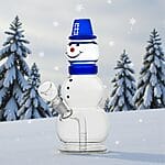 Hemper | Snowman Bong - Holiday Edition | Spread Festive Cheer with Every Puff